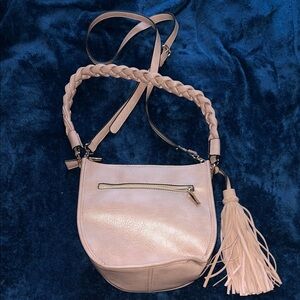 Cute light pink purse, 9” x 10”